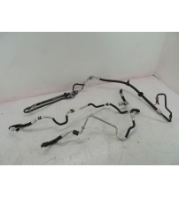 Jogo Canos Direção Hidráulica Porsche Panamera 4.8 V8 2013 Original