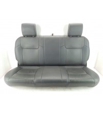 Banco Traseiro Em Couro Nissan Frontier S 2014 Cinza
