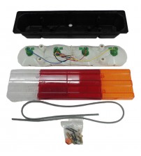 Lanterna Traseira Caminhão Mercedez Benz Gf Com/sem Vigia Ambos Lados