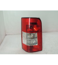 Lanterna Traseira Lado Esquerdo Peugeot Partner 2022 Esquerdo/motorista Vermelho