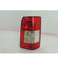 Lanterna Traseira Lado Direito Peugeot Partner 2022 Direito/passageiro Vermelho