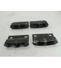 Kit Com 4 Batente Porta Traseira Peugeot Partner Furgão 2022