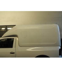 Capota Alta De Fibra D Vidro Duas Portas Saveiro Robust 2024 Branco