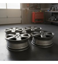 Jogo De Rodas Land Rover Discovery 3 R19 Requer Pintura Cinza-escuro